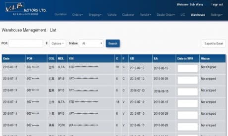 VIB Motors Trading Documentation System